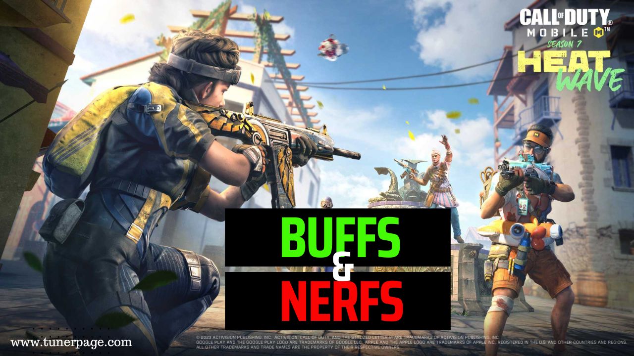 COD Mobile Season 7 Buffs and Nerfs